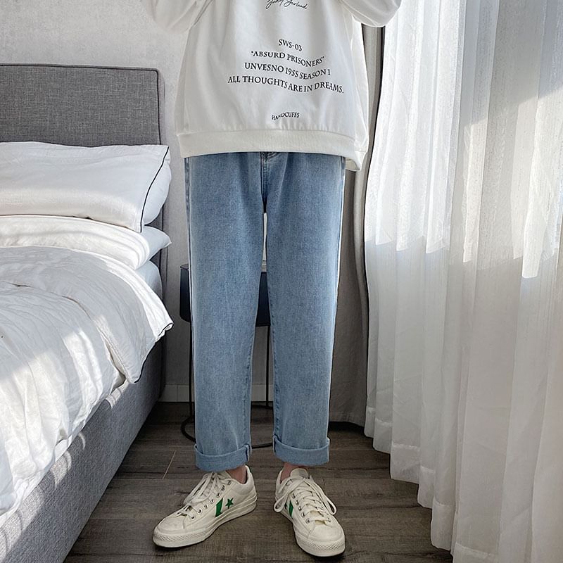 SuperLittle - Hoge taille rechte jeans