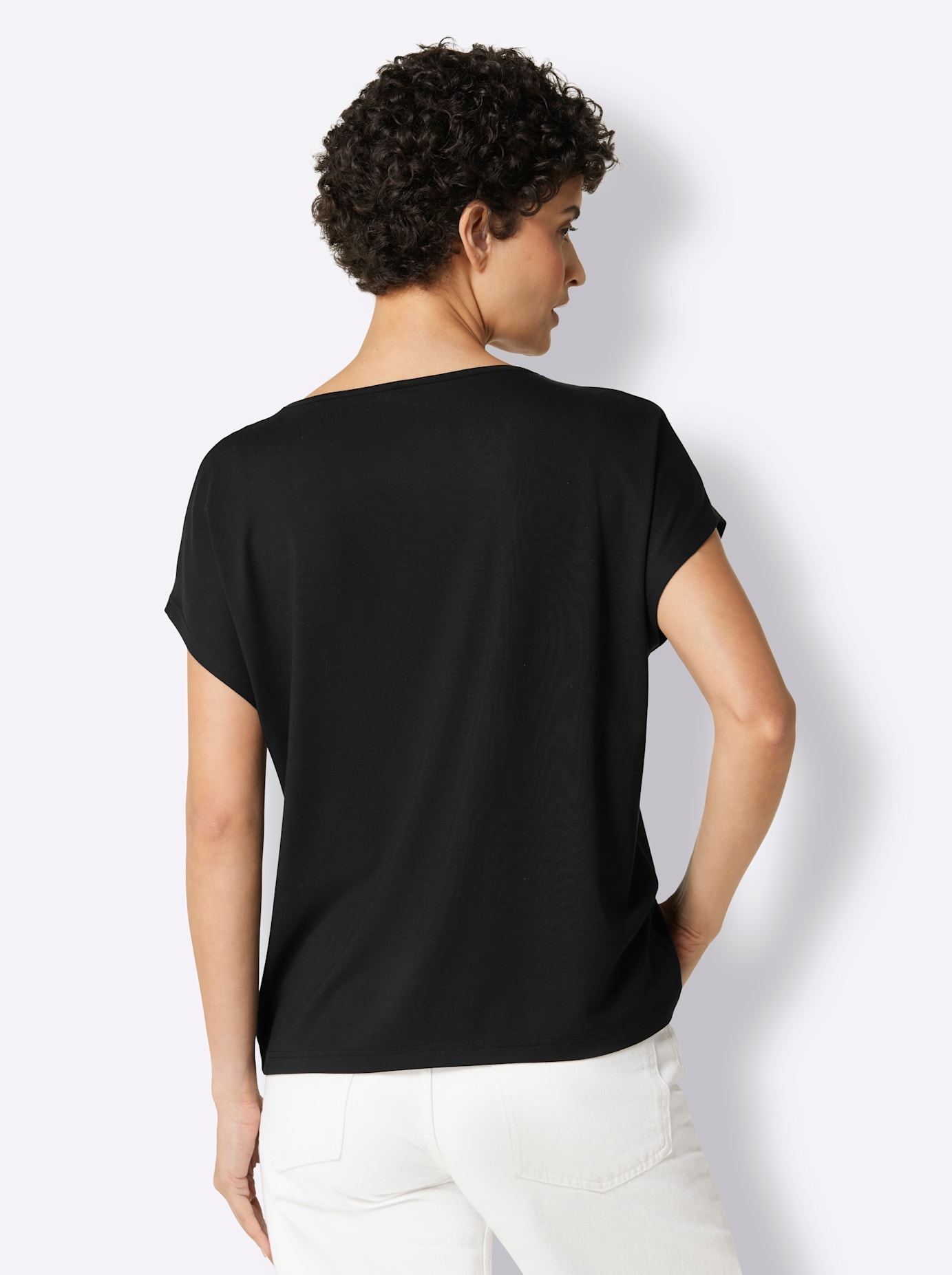 CREATION L PREMIUM V-Shirt »Modal-Shirt«, 1 Stk.