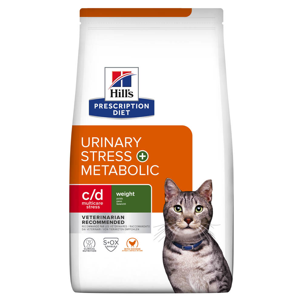Hill's Prescription Diet Urinary Stress   Metabolic c/d - Kattenvoer - 3 Kilogram - kip