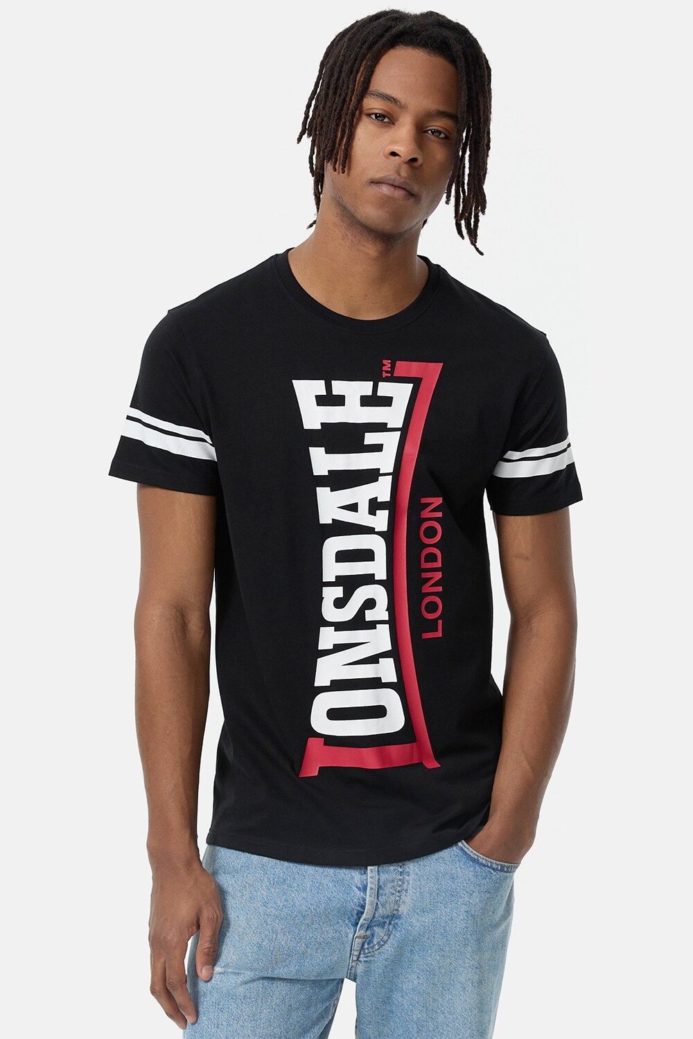 Lonsdale Herren T-Shirt normale Passform POLBAIN