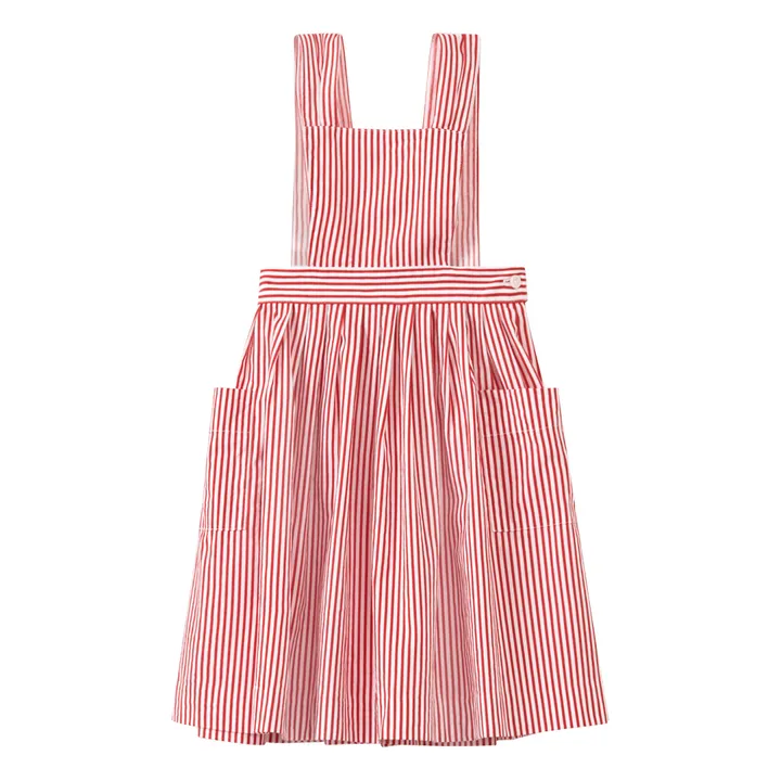 Caramel Robe Rayée Peppermint | Rouge