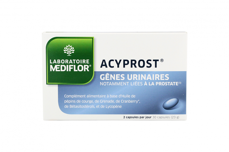 Acyprost gênes urinaires 30 capsules