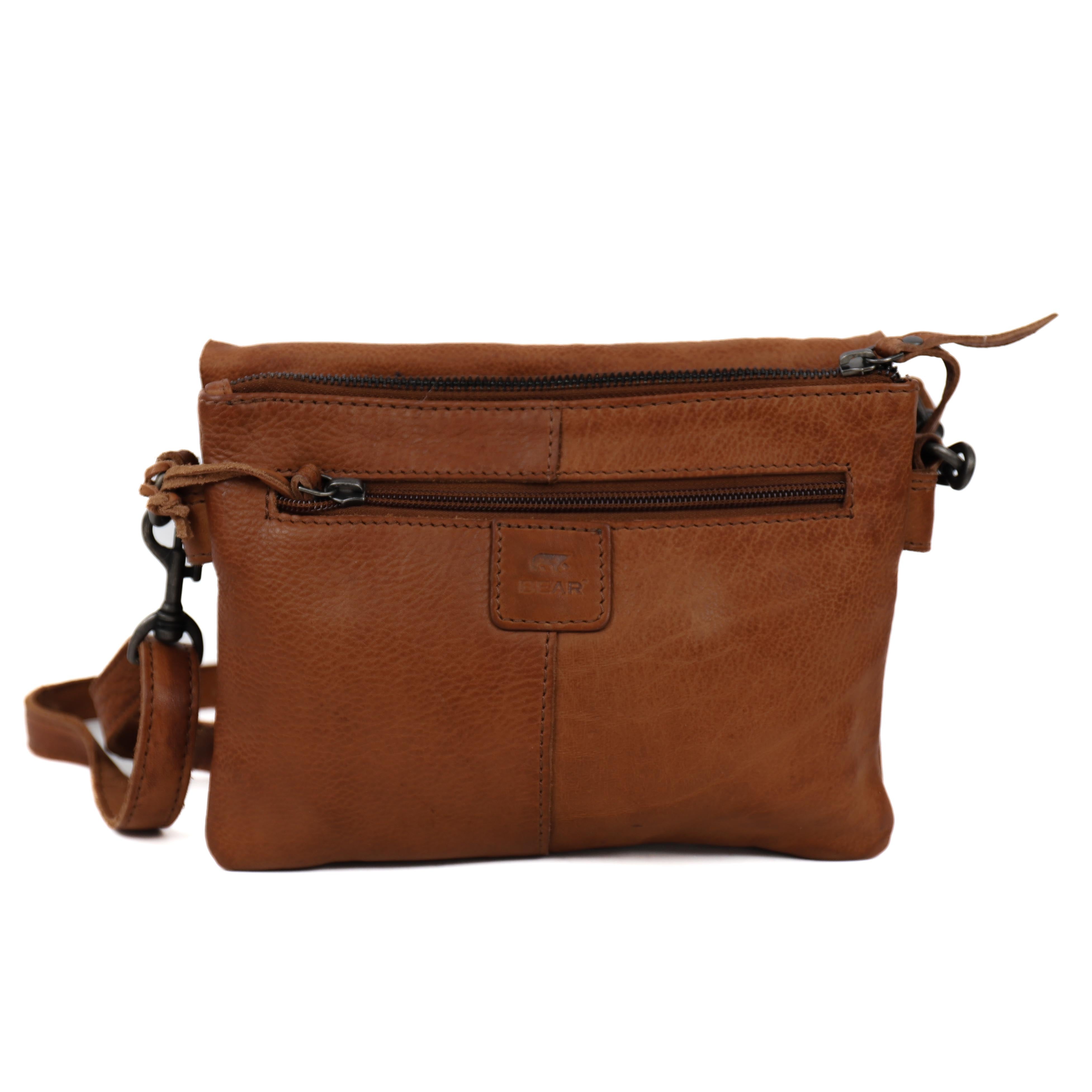 Schoudertasje 'Billy' cognac Cognac