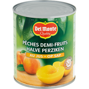 Del Monte Halve Perziken op Sap 825 g