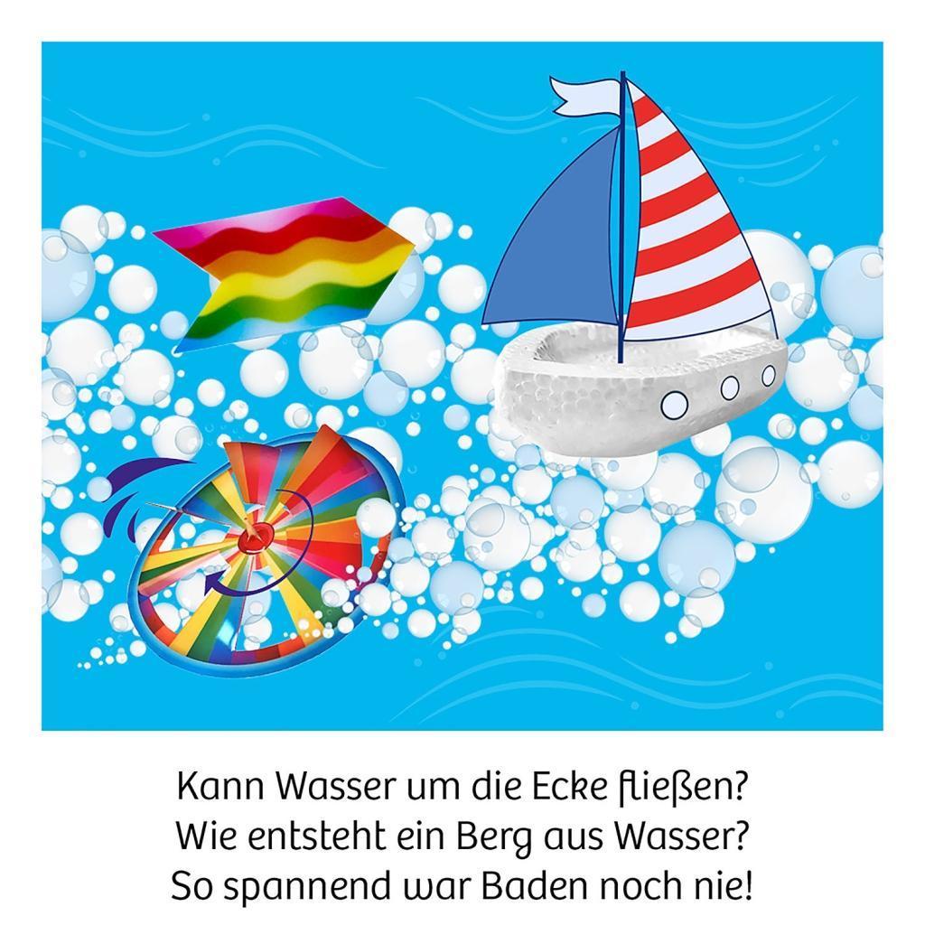 Erste Experimente – Experimente für die Badewanne in bunt