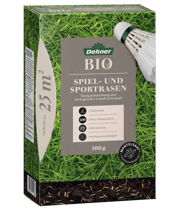 Dehner Bio Saatgut Spiel- und Sportrasen, 500