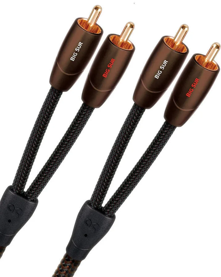 Audioquest Big Sur RCA (1 m) Câbles RCA/Cinch stéréo