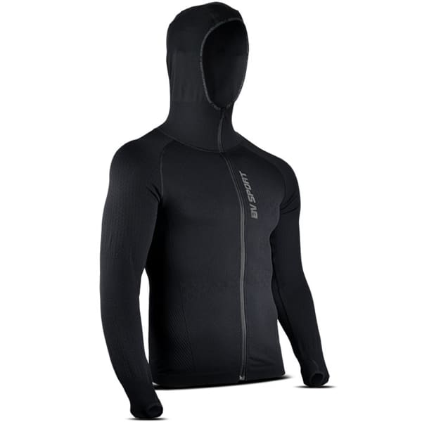 Veste running BV SPORT R-TECH EVO HOODIE NOIR