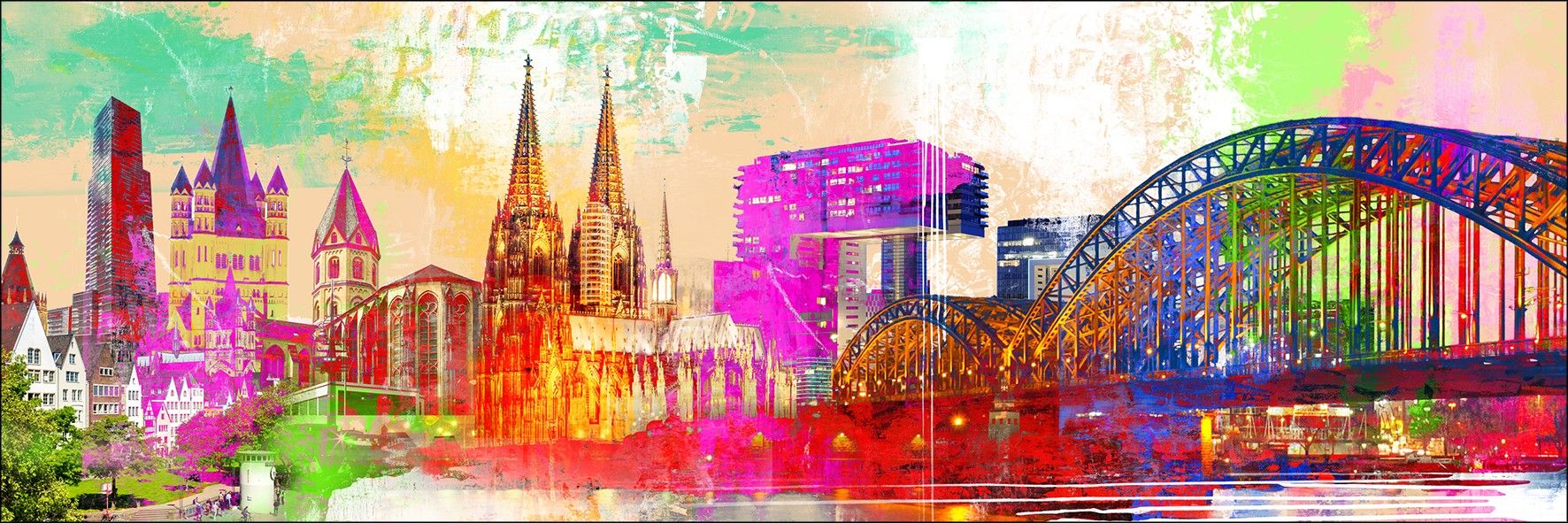 Aludibondbild KÖLN