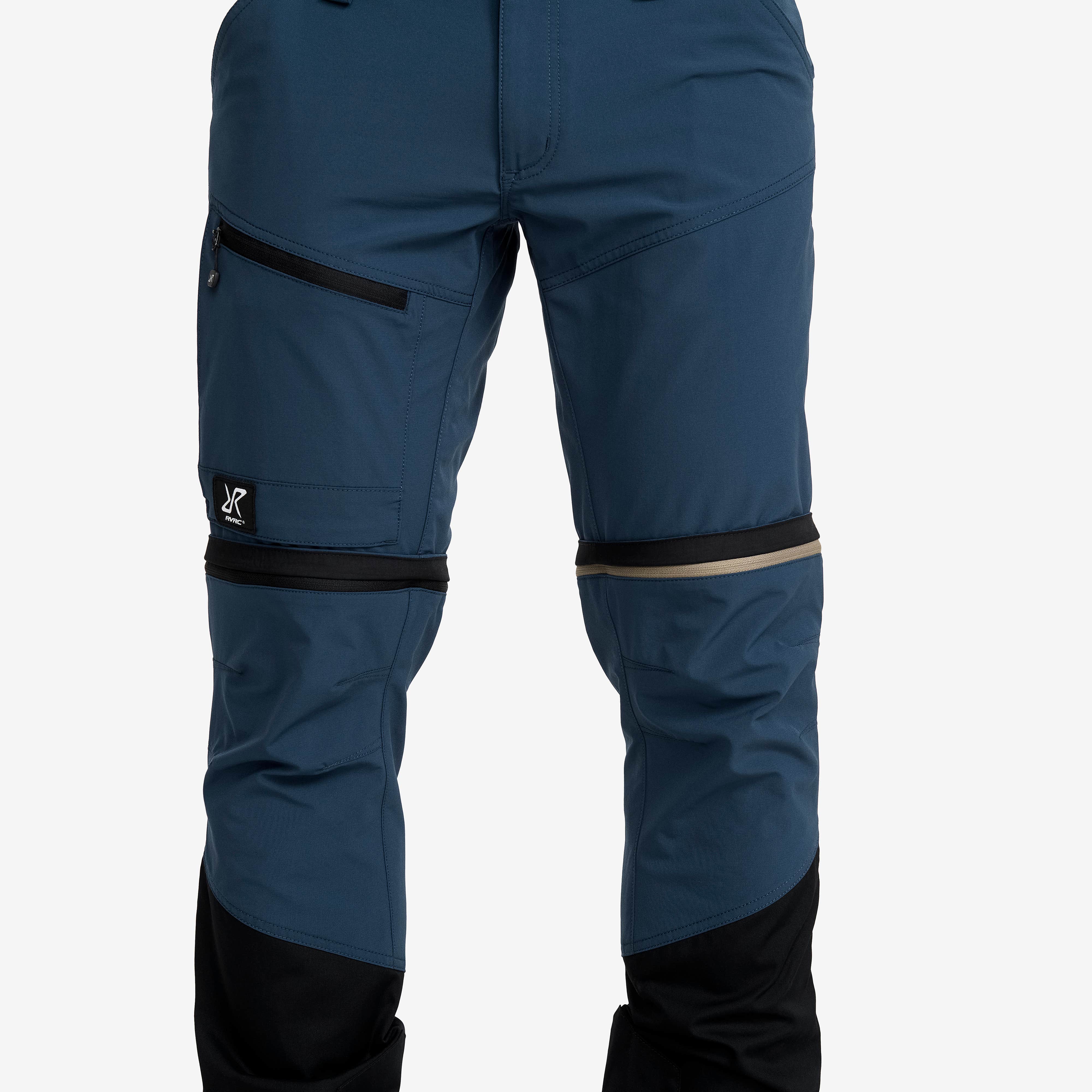 Range Pro Stretch Zip-off Pants Herre Moonlit Ocean/Black