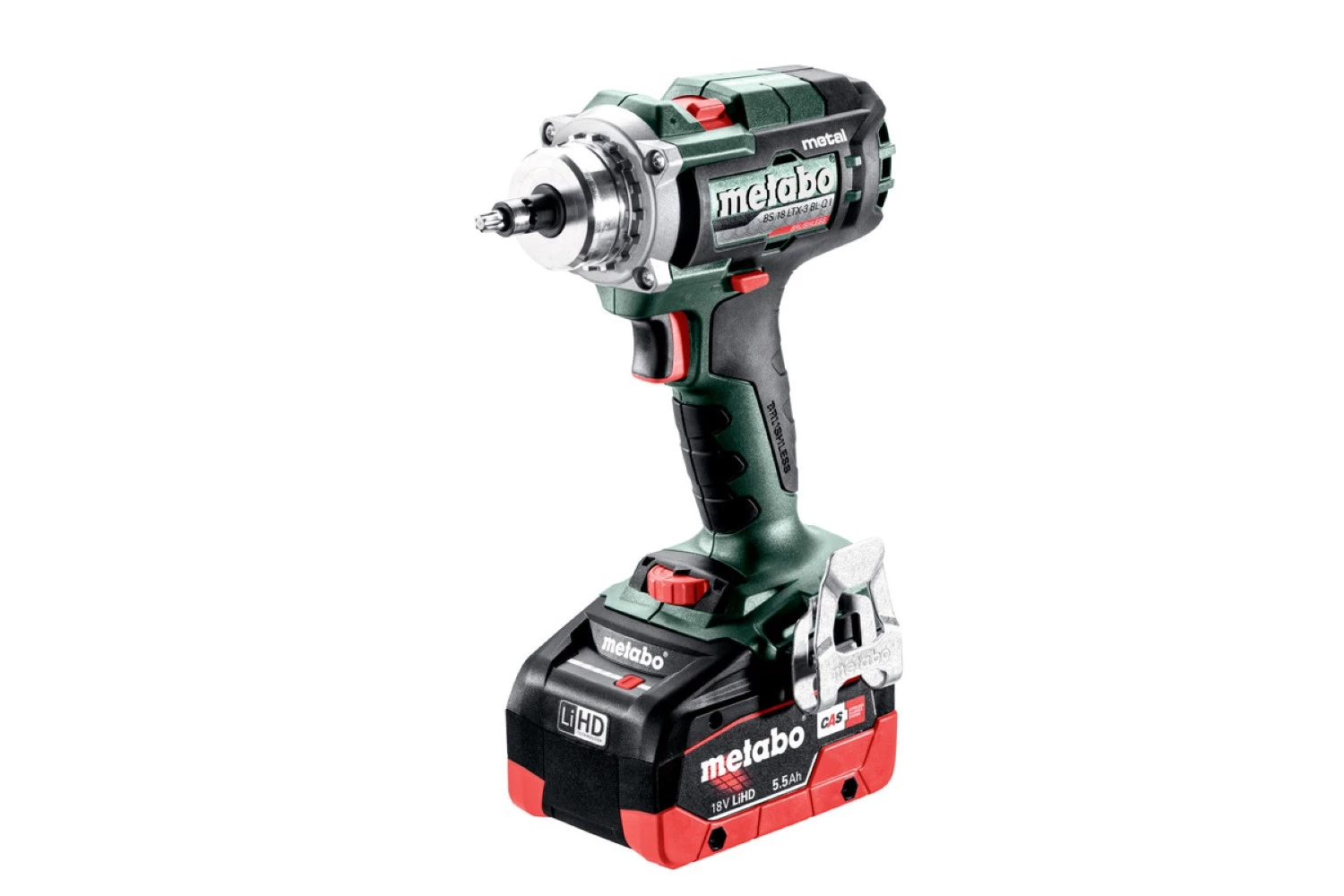 Metabo BS 18 LTX-3 BL Q I Metal 18V LiHD accu boorschroefmachine set (2x 5.5Ah) in Metabox - 130Nm - 68mm