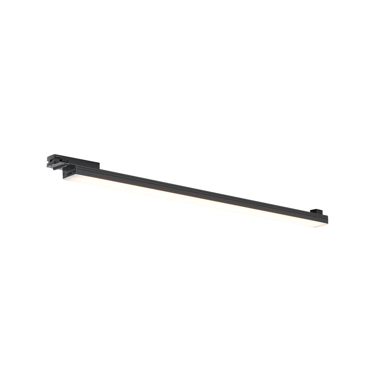 Moderne plafondlamp zwart voor railsysteem 1-fase 15W 1180 lm 2700-3800K - Iconic Tsiri
