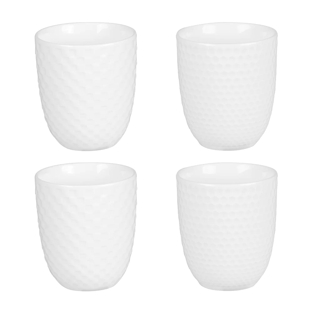 Coffret de 4 gobelets à thé Snow white 20 cl Table passion