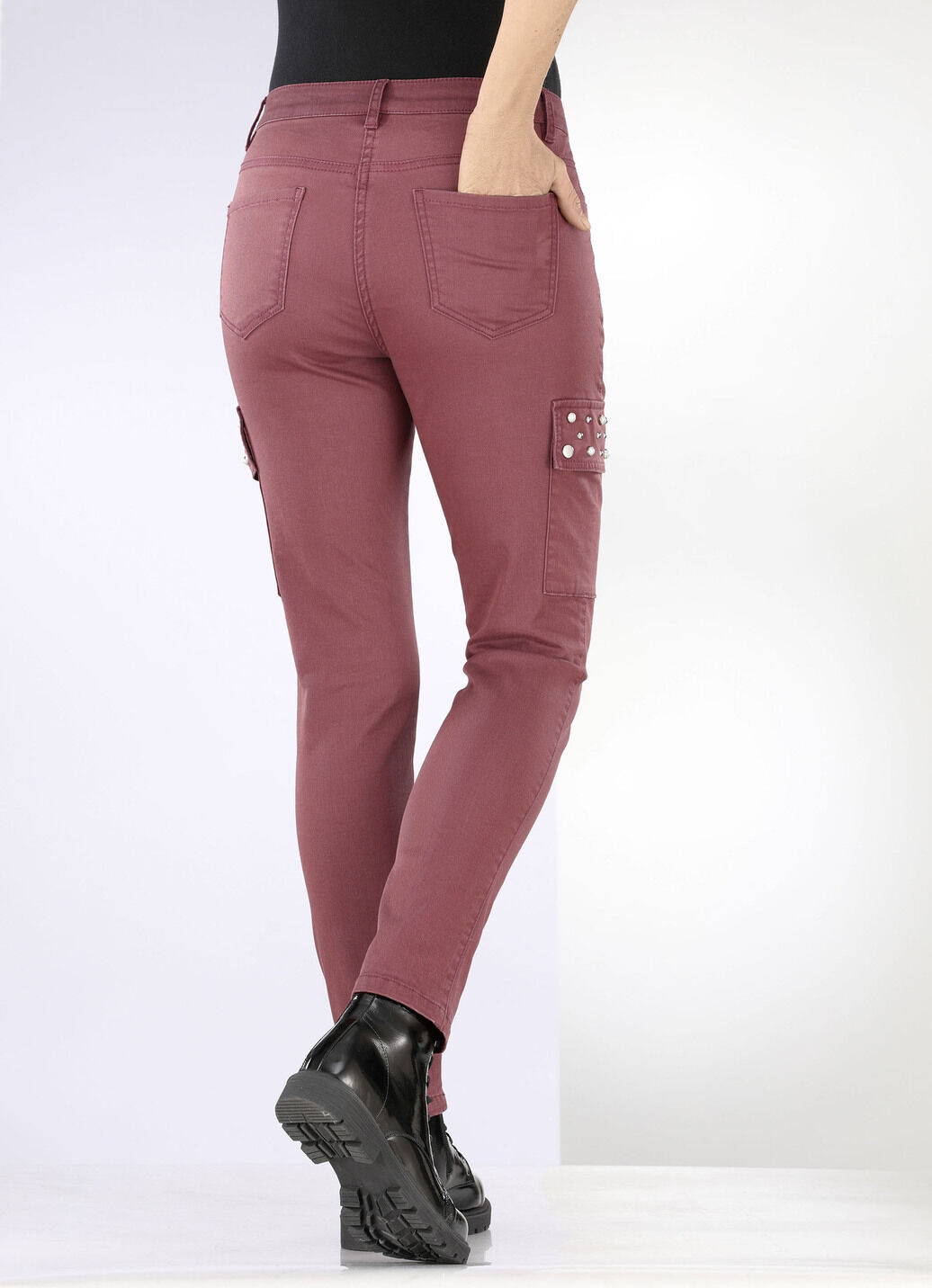 Cargohose in 5-Pocket-Form
