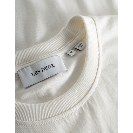 Les Deux Barry T-shirt, Light Ivory, XL
