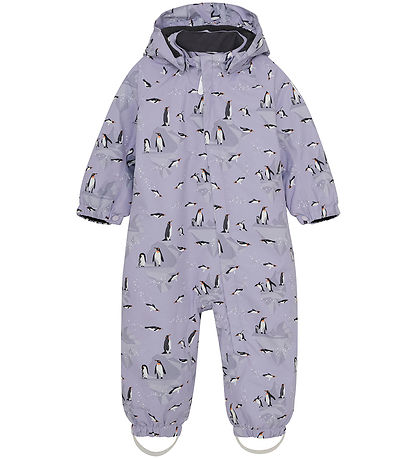Color Kids Schneeanzug - Langweilige Lavender m. Pinguine