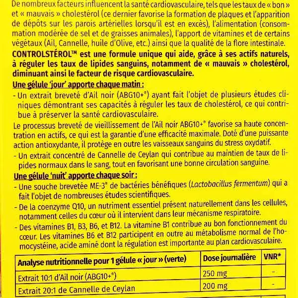 Phyto Research ControlStérol 60 gélules végétales