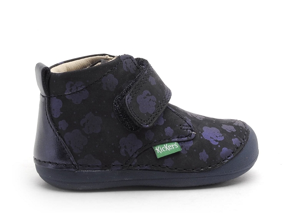 Kickers boots bottine bebe sabio fille bleu