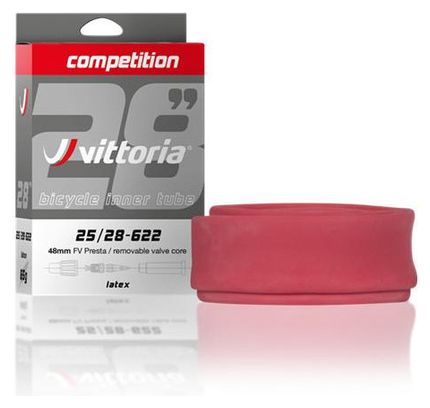 Chambre à Air Vittoria Latex Compétition 700mm Presta 48mm