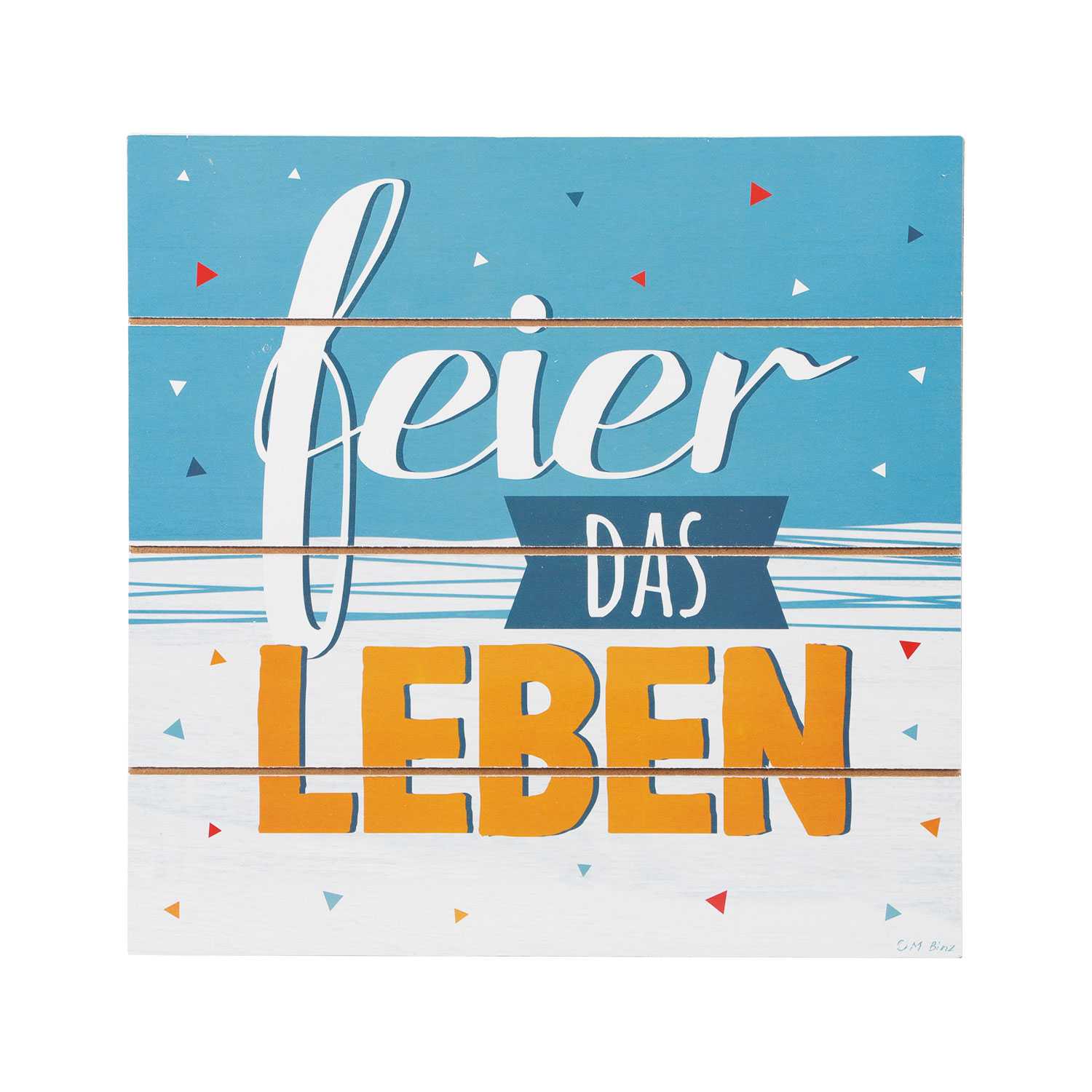 Deko Schild 