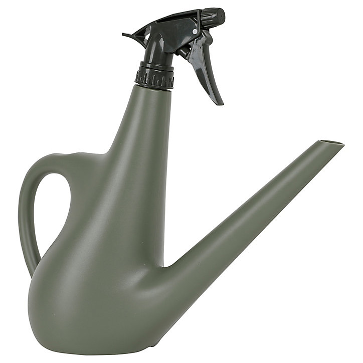 Arrosoir Verve en plastique coloris vert contenance 1,5 litres