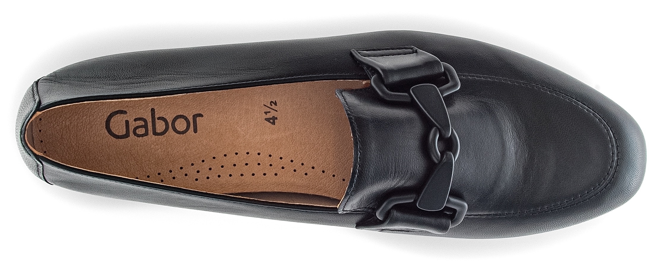 Gabor Slipper  Loafer, Halbschuh mit Lederinnensohle