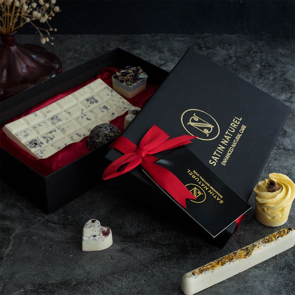 SATIN NATUREL Badepralinen Oase der Sinne
