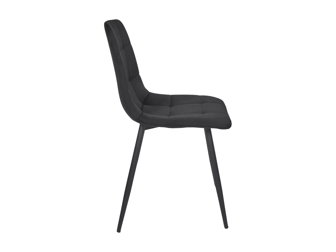 Chaise Mateo Noir - Lot de 4