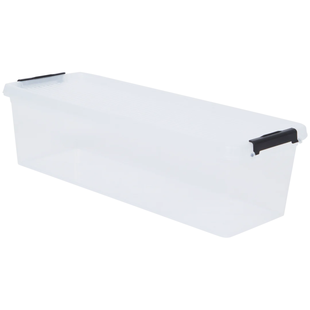 Plast1 opbergbox met klemdeksel 4,5 liter | 39 x 15 x 11 cm