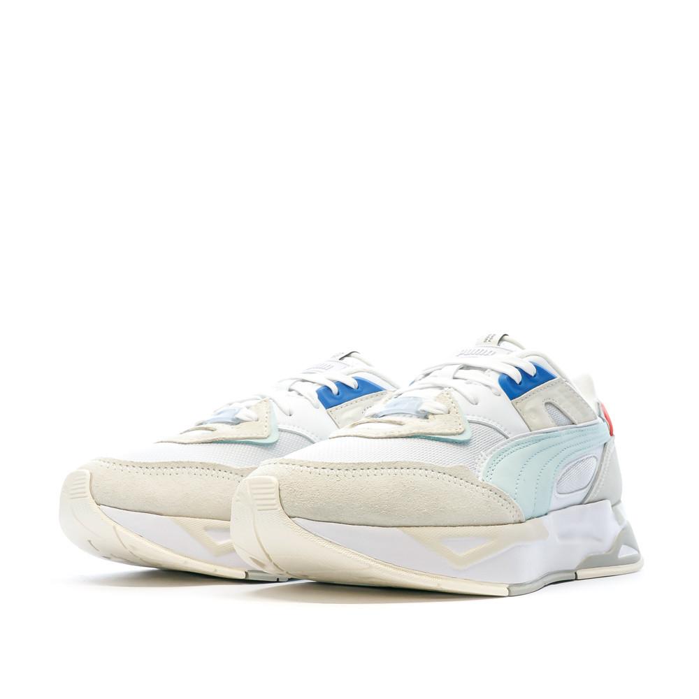 Puma Baskets Blanches/Gris Femme Puma Mirage