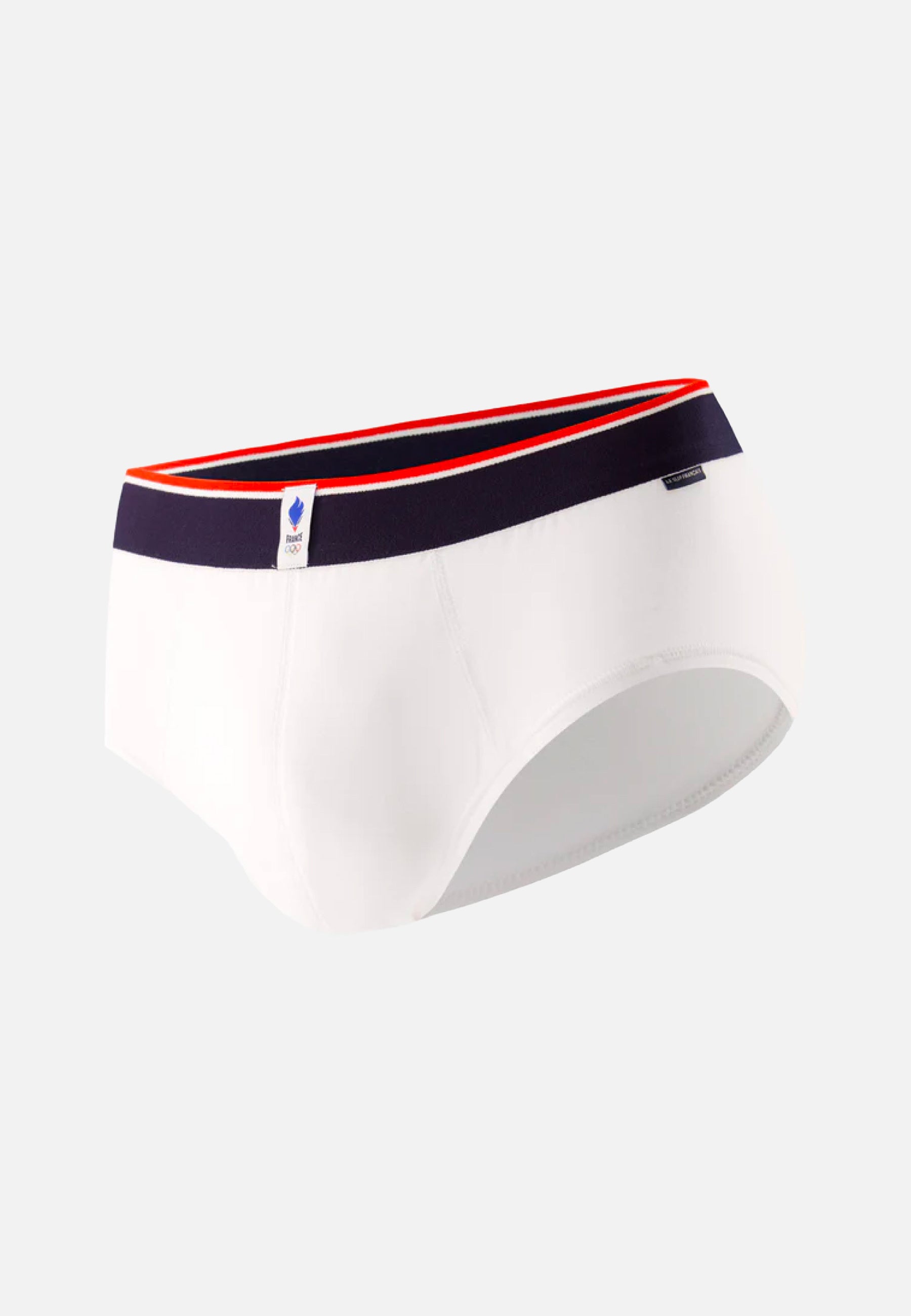 Slip en coton-Terrible Blanc Victoire