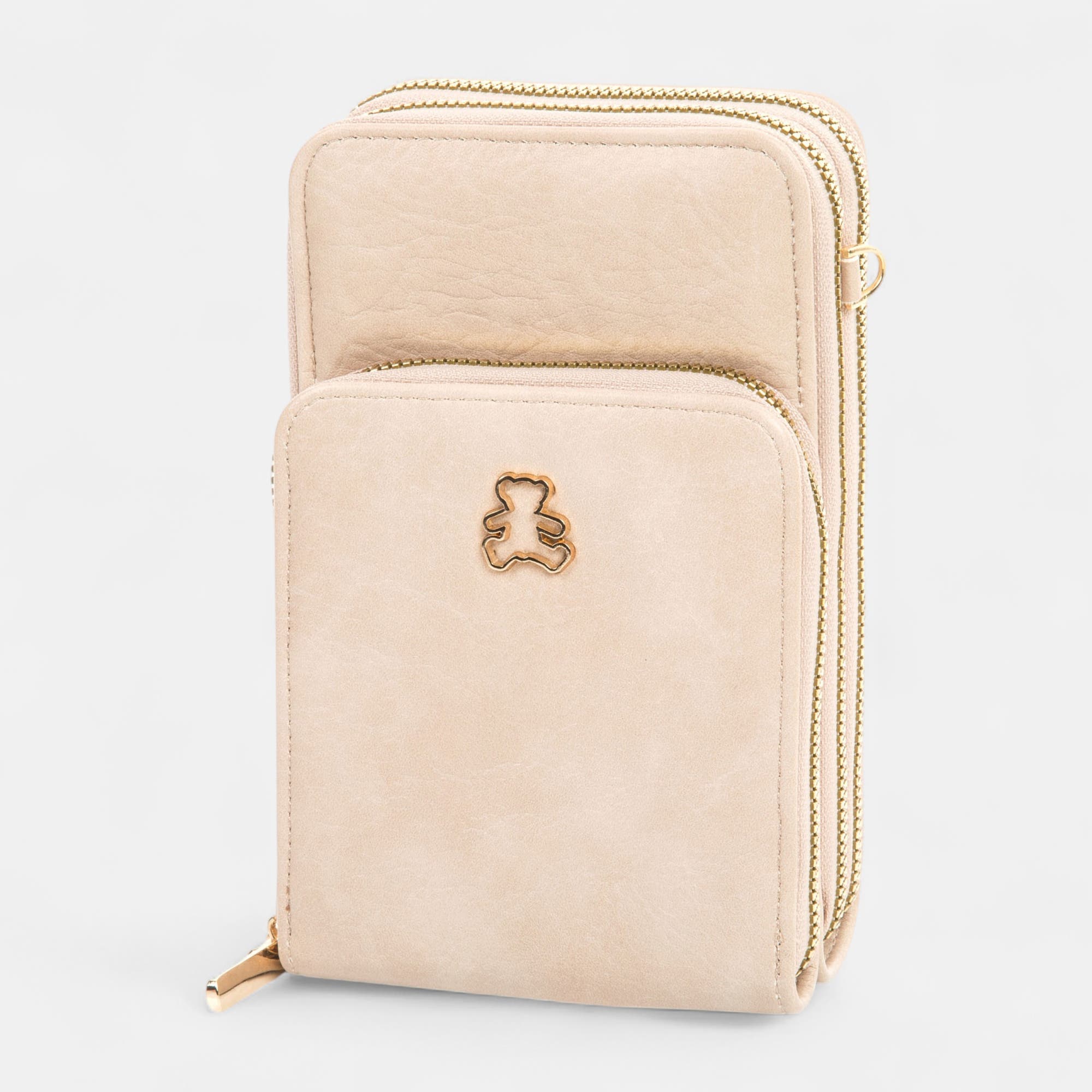Pochette pour téléphone ecru