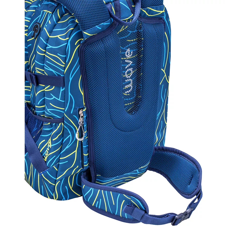 WAVE Rucksack Infinity Set 3-teilig Yellow Lines