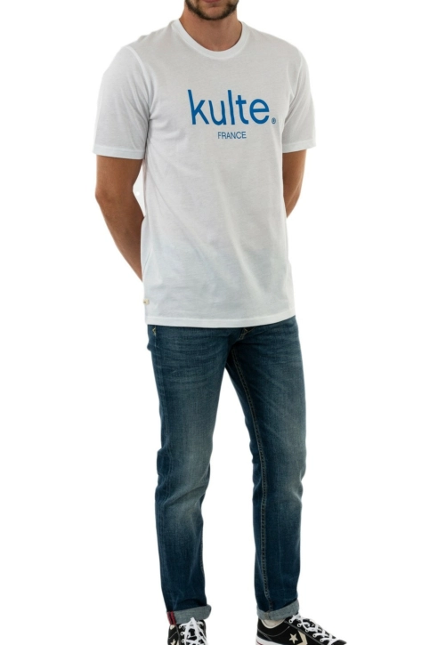 tee shirt kulte corpo france blanc