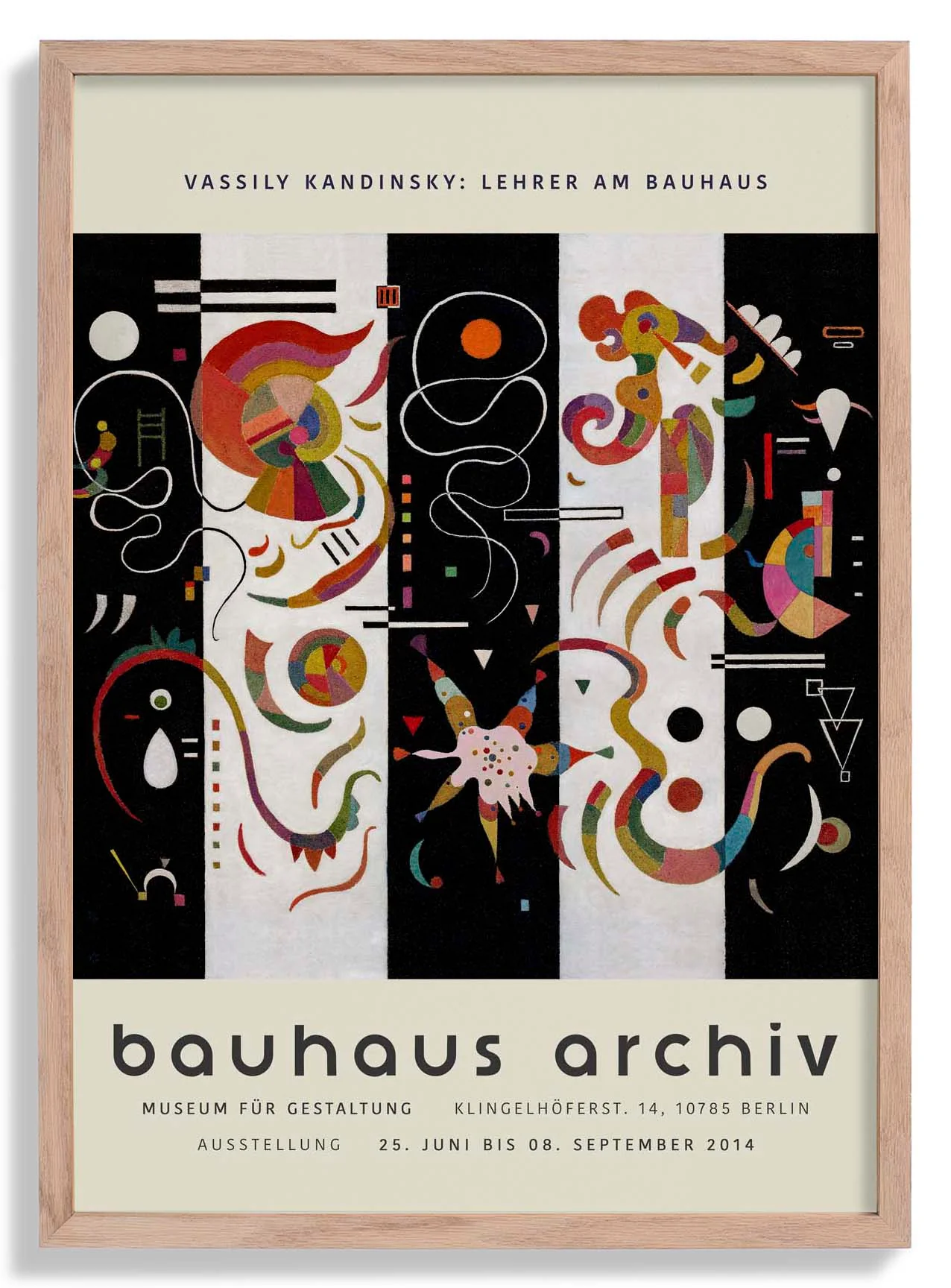 Gestreift von Wassily Kandinsky Ausstellung