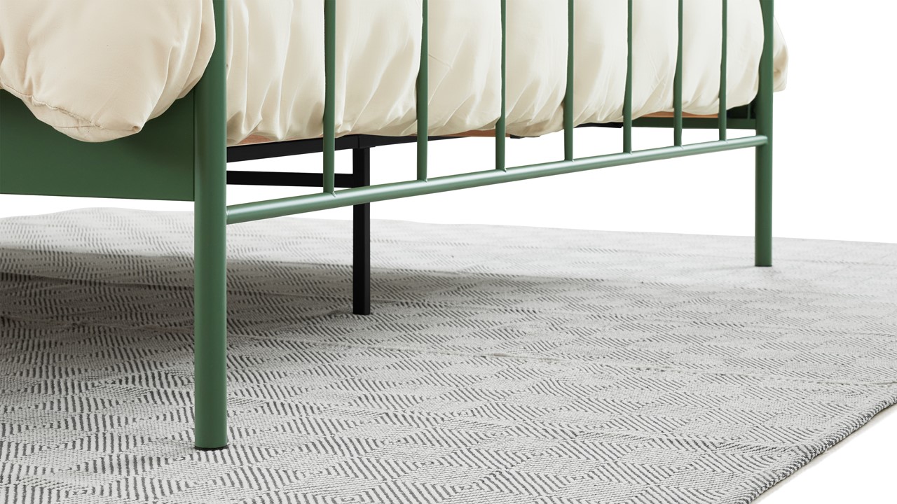 Bed Alex 2-persoons groen