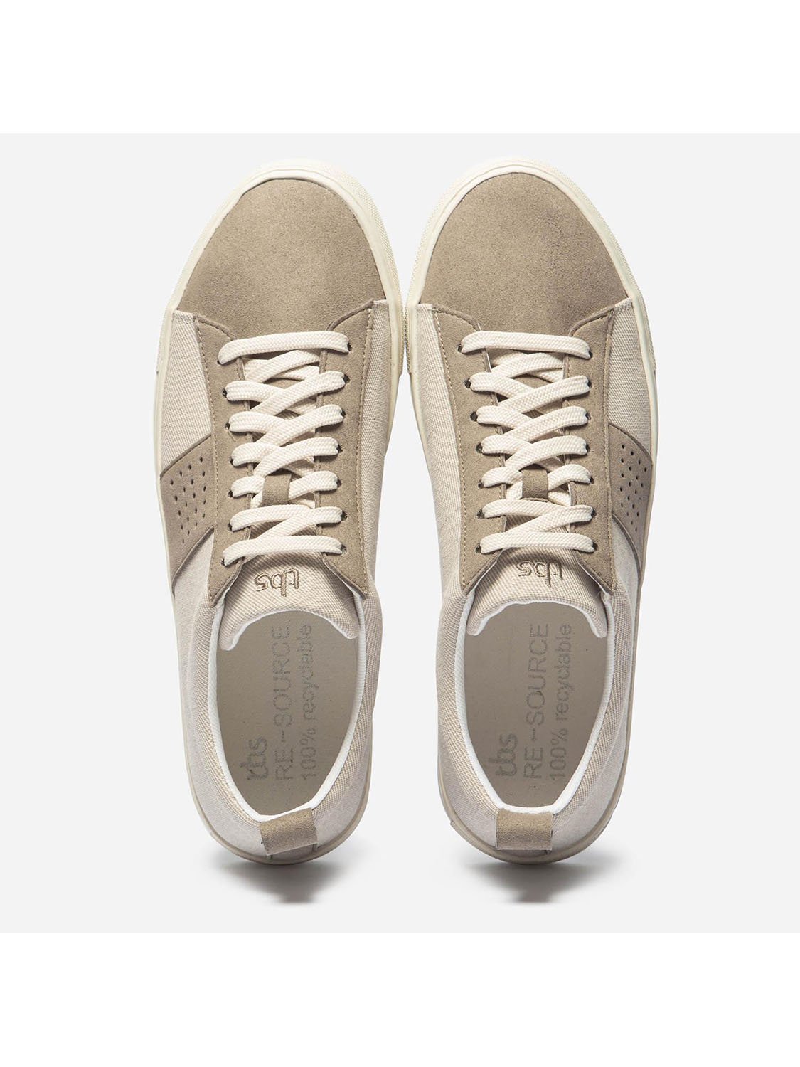 Baskets Homme Beige Recyclables