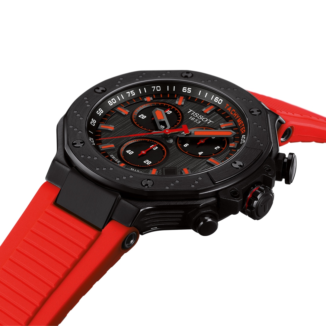 Tissot T-Race Chronograph Schwarz / Rot