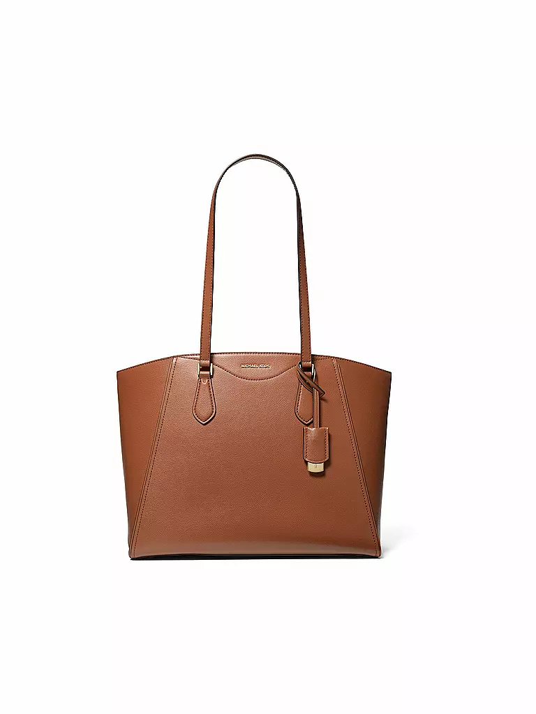 MICHAEL KORS Ledertasche - Shopper TARYN  Large braun