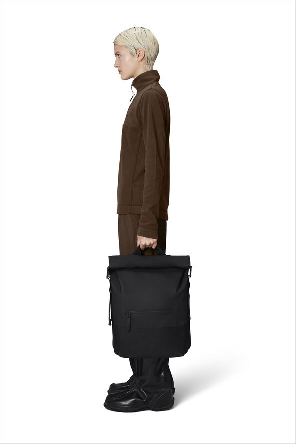 Rains Trail Rolltop Backpack W3 Black