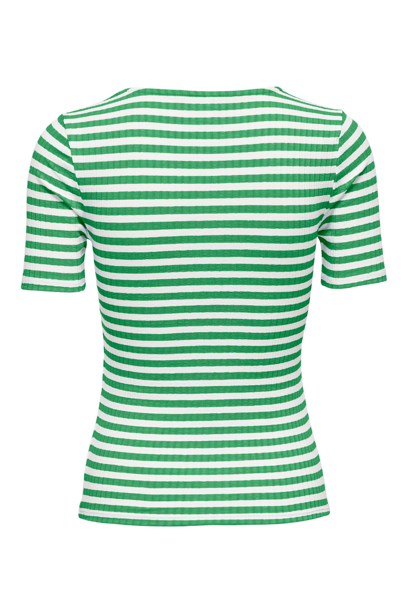 Blusa listrada de manga curta