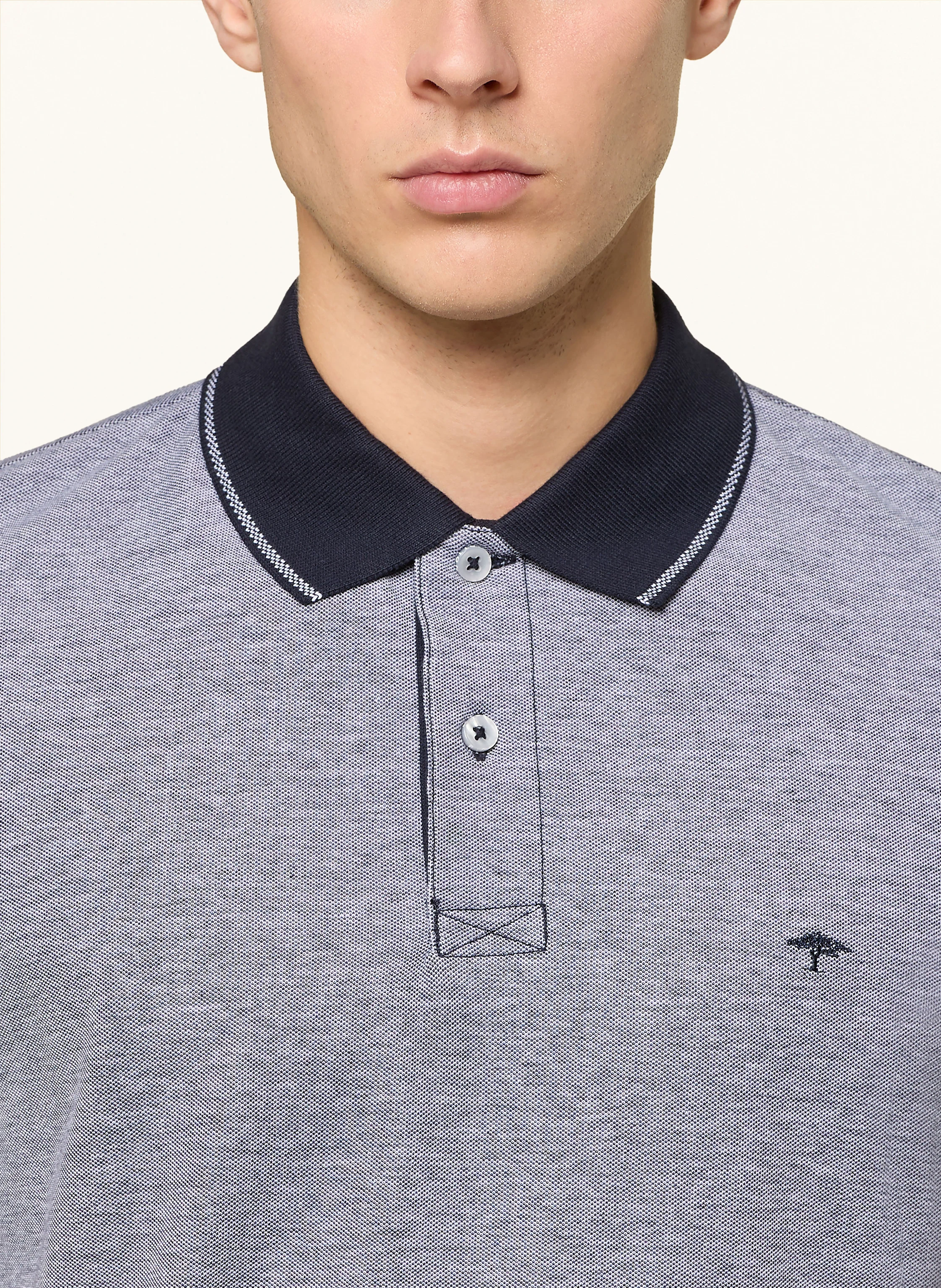 FYNCH-HATTON Piqué-Poloshirt