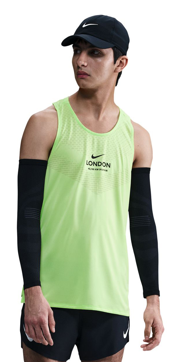 City Marathon Stride Tank Herre 337/Lime Blast