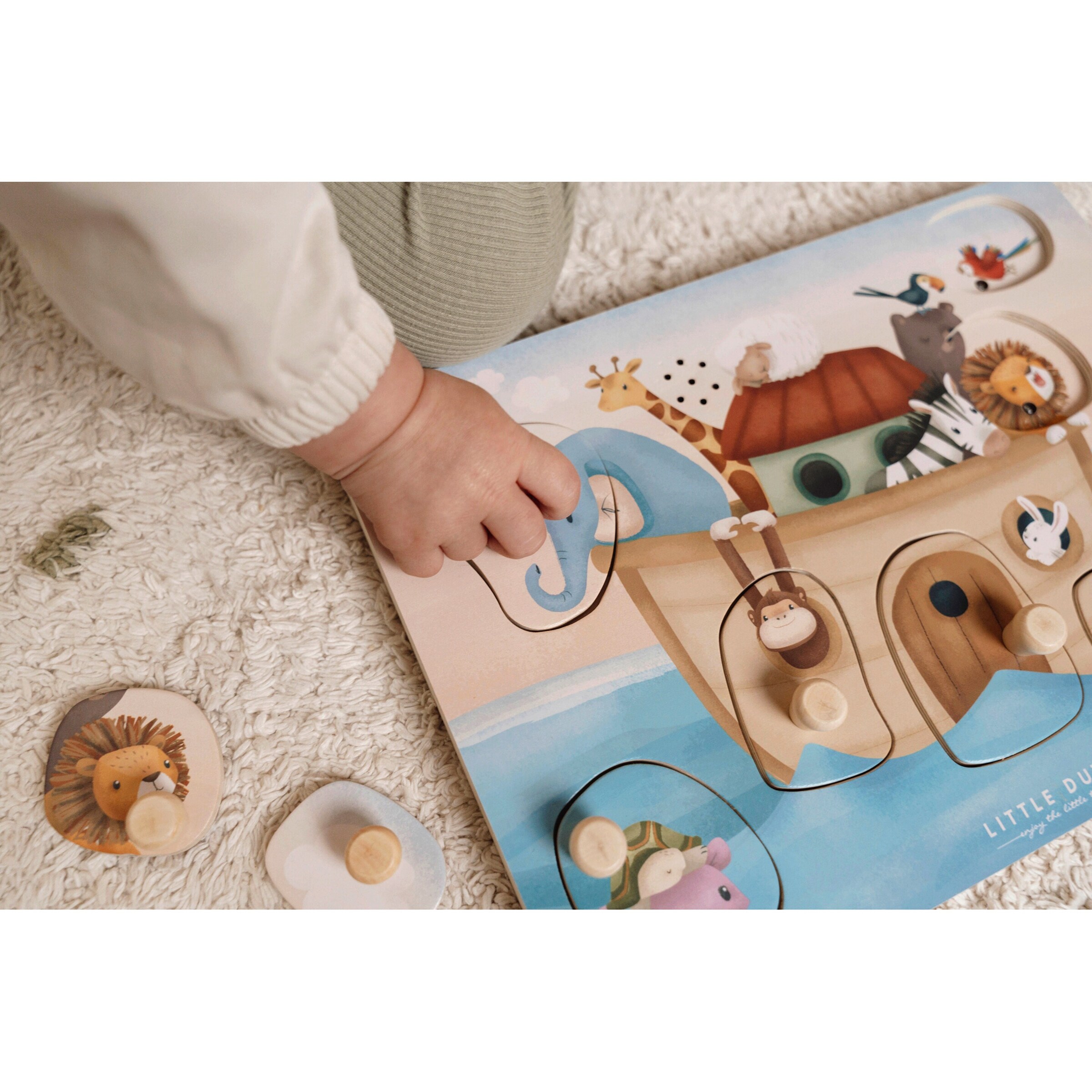 Little Dutch Sound-Greif-Puzzle Noah's Arche
