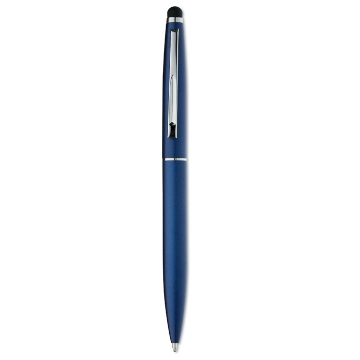 GiftRetail MO8211 - QUIM Stylo Torsadé Aluminium avec Stylet