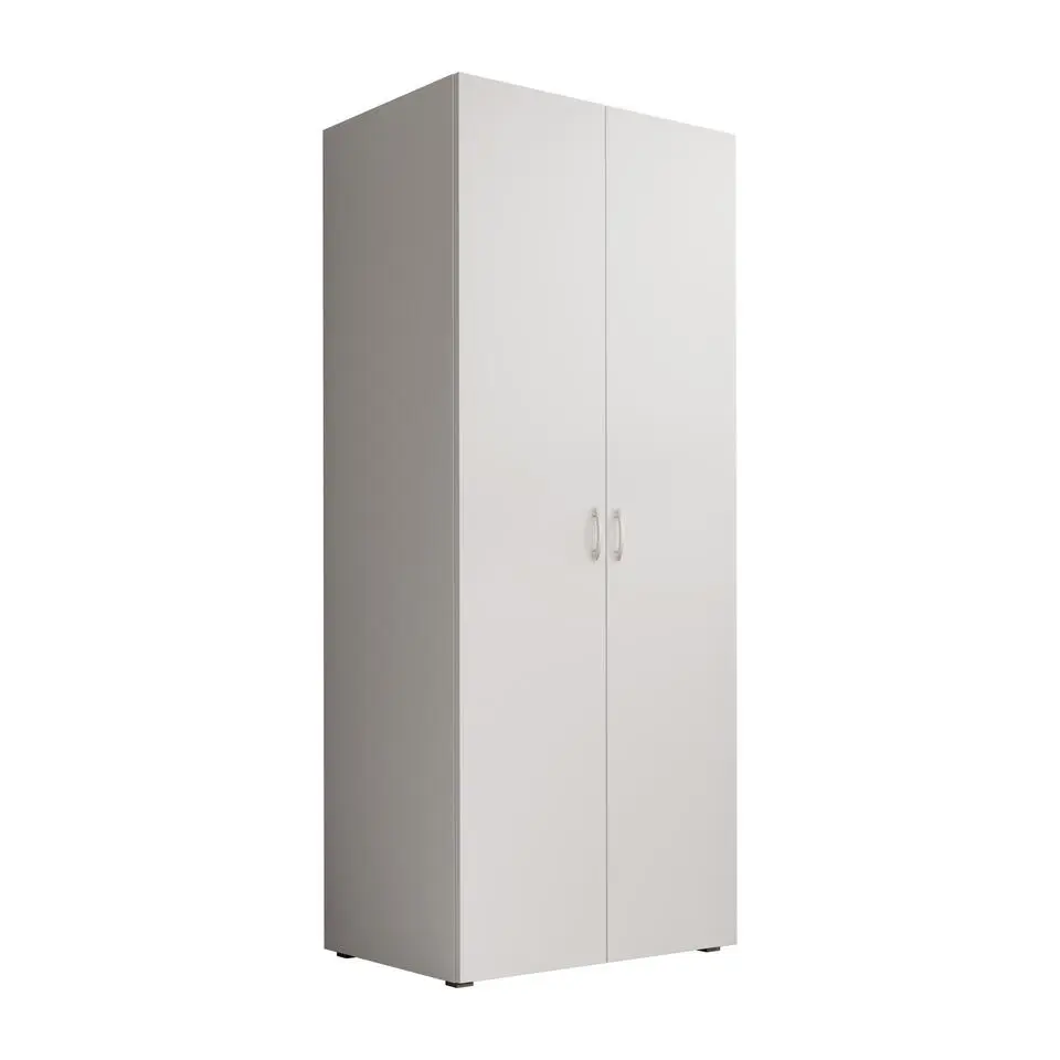 Meubella - Kledingkast Bernd - Wit - 74 cm