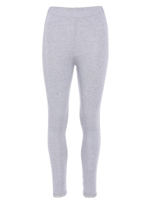 Schlafleggings mit Spitzensaum, 2er Pack