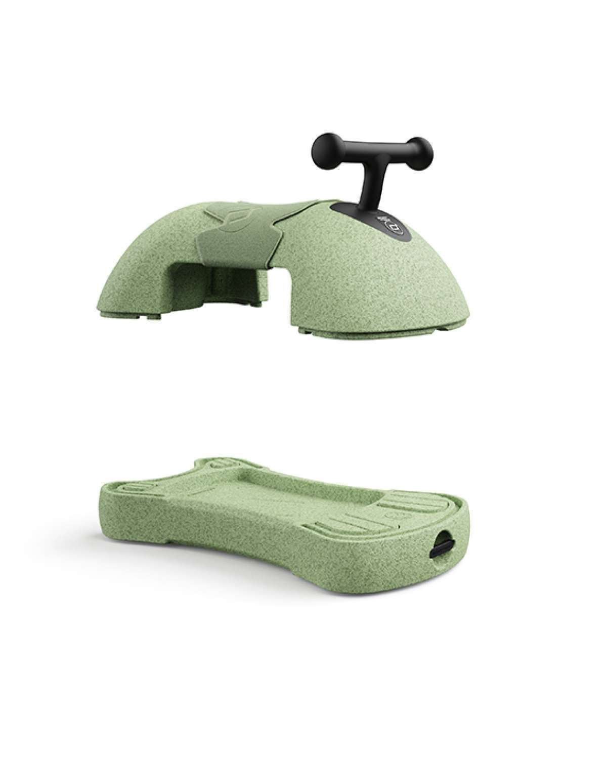 Gåvogn, Gåbil & Rullebrett 3i1 – My First Scoot & Ride, Olive