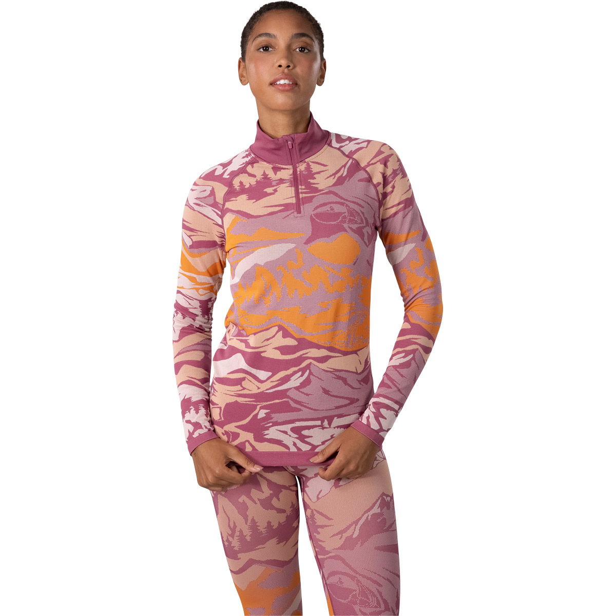 Kari Traa Mille Half Zip Midlayer Trøje Dame