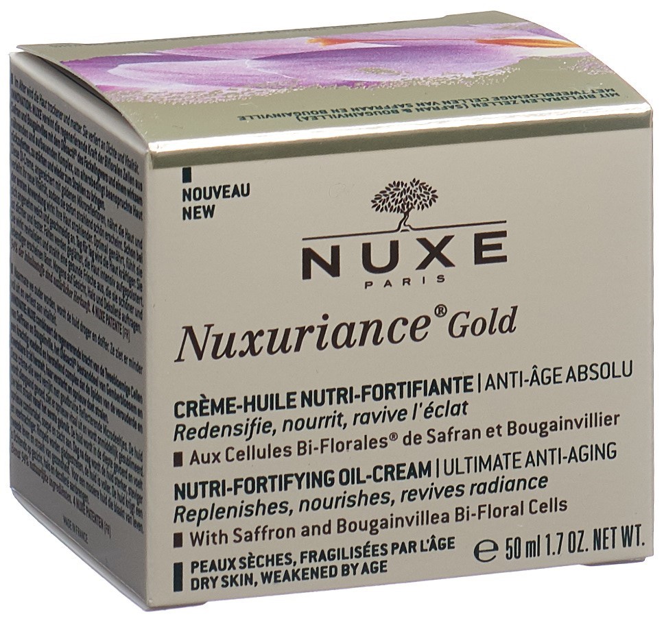 NUXE Nuxuriance Gold Crème Huile Nutri Fortif 50 ml
